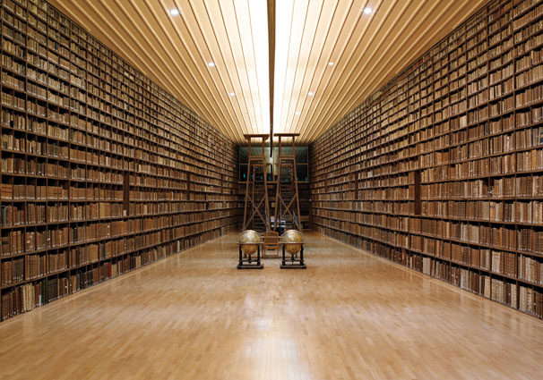 La grande salle de la médiathèque Jacques-Chirac de Troyes