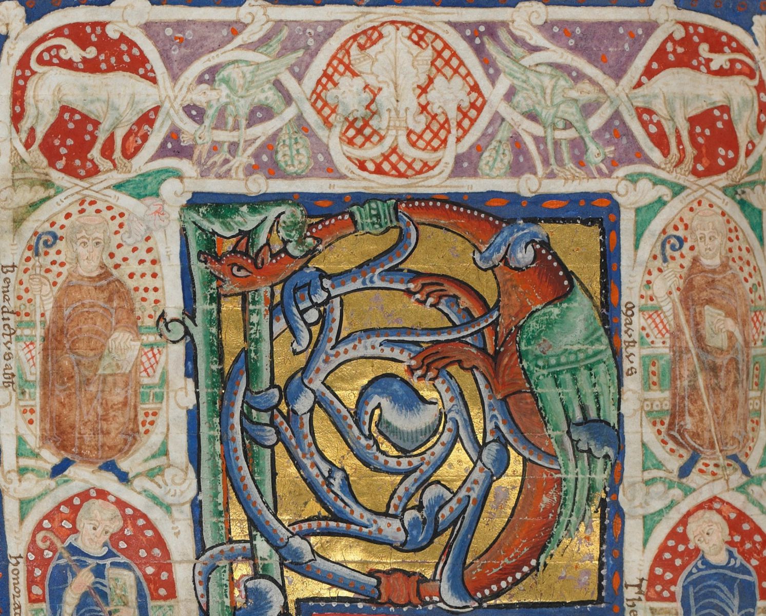 Vie de saint Maur, début du 12e siècle [Ms 2273]