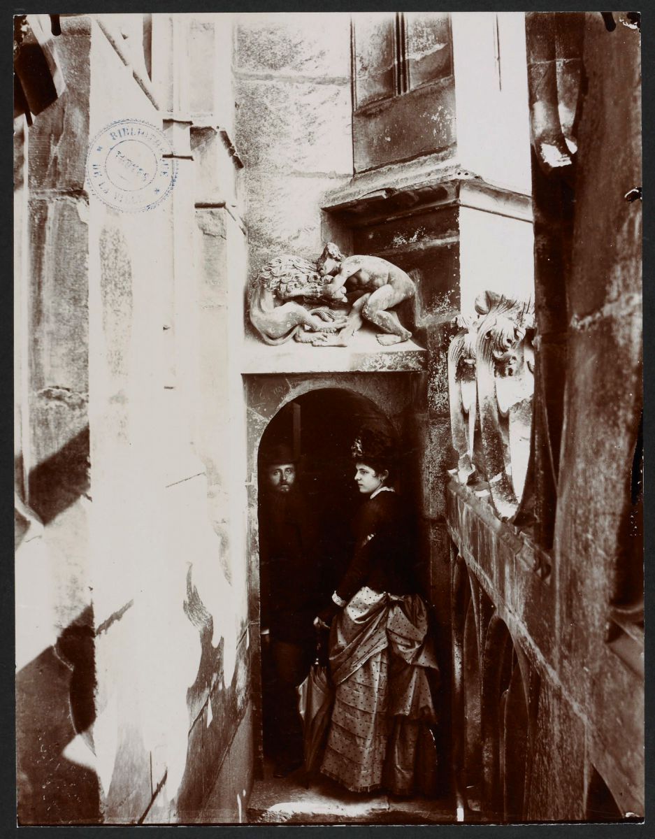 Cathédrale : porte de la tour Saint-Paul, 19e siècle [Lancelot 43]